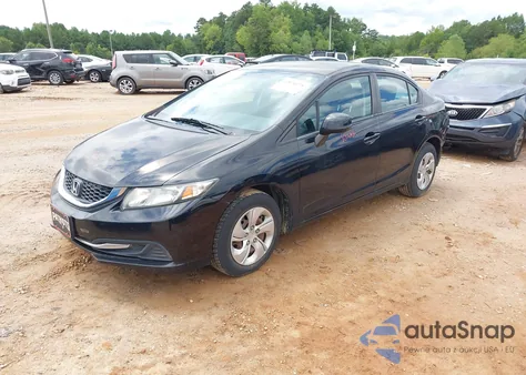 2013 Honda Civic Lx from USA, damaged, VIN 2HGFB2F56DH584717